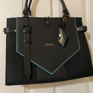 Black and Teal Women's Bag